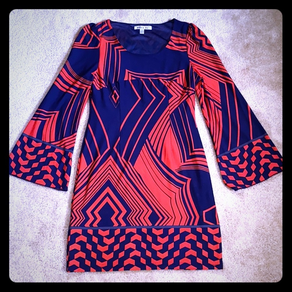 Geometric-Design Nicola Dress